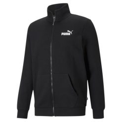 Kurtka Puma Essentials Track Fleece Full Zip, Mężczyźni. Czarne kurtki męskie Puma, l, bez wzorów, z bawełny, bez kaptura. Za 229.00 zł.