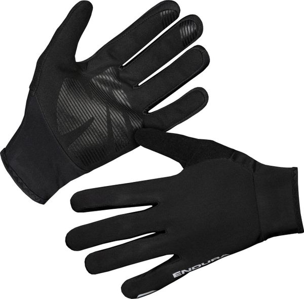 Rękawiczki rowerowe męskie Endura FS260-Pro Thermo reflective. Czarne rękawiczki męskie ENDURA, bez wzorów, z elastanu. Za 129.99 zł.
