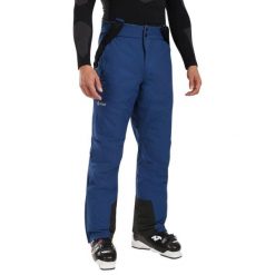 Męskie spodnie narciarskie Kilpi MIMAS-M. Niebieskie spodnie snowboardowe męskie Kilpi, m, bez wzorów, z materiału, narciarskie. Za 411.00 zł.