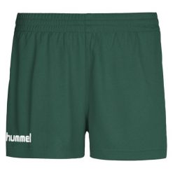 Spodenki sportowe damskie Hummel Core Womens Shorts. Zielone szorty sportowe damskie Hummel, xl, bez wzorów, sportowe, do piłki nożnej. Za 37.00 zł.
