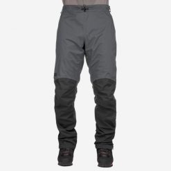 Spodnie wierzchnie trekkingowe męskie Forclaz MT900 wodoodporne. Czarne spodnie sportowe męskie FORCLAZ, l, bez wzorów, z materiału, trekkingowe. Za 499.99 zł.