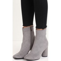 Szare Botki Maneater. Botki damskie marki R.Polański. Za 59.99 zł.