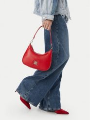 Nine West Torebka CEO-SOFT ALLURE-LDA9751 Czerwony. Czerwone torebki do ręki damskie Nine West, bez wzorów, ze skóry, bez dodatków. Za 199.99 zł.