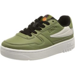 Buty do chodzenia Fila Fxventuno. Zielone obuwie sportowe damskie Fila, bez wzorów, trekkingowe. Za 197.00 zł.