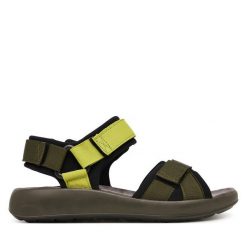 Sandały Primigi. Zielone sandały chłopięce Primigi, bez zapięcia. Za 249.99 zł.