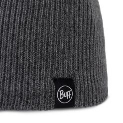 Czapka BUFF KNITTED & FULL FLEECE BEANIE RENVI. Szare czapki i kapelusze męskie Buff, na zimę, bez wzorów, z dzianiny, klasyczne. Za 149.90 zł.