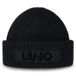Czapka Liu Jo. Czarne czapki i kapelusze damskie Liu Jo, na zimę, bez wzorów. Za 179.99 zł.