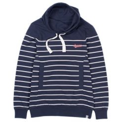 Brakeburn Bluza Damska 8 Niebieska. Niebieskie bluzy damskie Brakeburn, z aplikacjami, bez kaptura. W wyprzedaży za 191.00 zł.