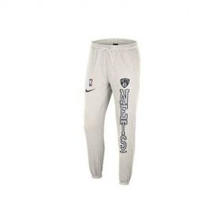 Spodnie sportowe męskie Nike Nba Brooklyn Nets. Szare krótkie spodenki sportowe męskie Nike, m, bez wzorów, z dresówki. Za 391.00 zł.