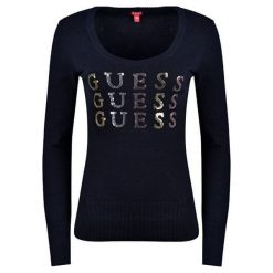 Guess Damski Sweter Laine Logo Pullover Sweater (Rozmiar L). Swetry damskie marki Guess. W wyprzedaży za 293.00 zł.