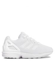 Adidas Sneakersy Zx Flux K S81421 Biały. Białe buty sportowe dziewczęce Adidas, bez wzorów, z materiału, bez zapięcia. Za 179.99 zł.