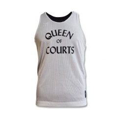 Koszulka Damska Nike Fly "Queen of the Courts" Wmns. Białe koszulki sportowe damskie Nike, bez wzorów, bez kołnierzyka. Za 112.00 zł.