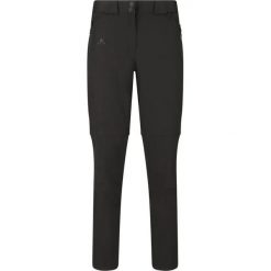 Spodnie z zamkiem dla kobiet Whistler Gerd V2. Czarne spodnie sportowe damskie Whistler, bez wzorów, trekkingowe. Za 363.00 zł.