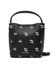 KARL LAGERFELD Torebka A2W30205 Czarny. Czarne torebki do ręki damskie KARL LAGERFELD, bez wzorów, ze skóry, bez dodatków. Za 619.99 zł.