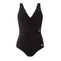 Strój kąpielowy damski jednoczęściowy kostium plażę basen Self Ajaccio. Czarne kostiumy jednoczęściowe damskie SELF HEAT, xl, bez wzorów, sportowe, do pływania. Za 229.99 zł.