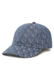 Calvin Klein Czapka z daszkiem Aop 6 Panel Baseball Cap LV04K5058G Niebieski. Niebieskie czapki i kapelusze damskie Calvin Klein, bez wzorów, z materiału. Za 149.99 zł.