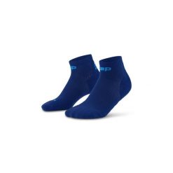 Damskie skarpety kompresyjne do biegania sportowe za kostkę Core Run CEP. Niebieskie skarpety damskie CEP, bez wzorów, z elastanu. Za 79.00 zł.