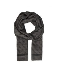 Guess Szal AW5341 POL03 Czarny. Czarne rękawiczki damskie Guess, z aplikacjami, z poliesteru. Za 199.99 zł.