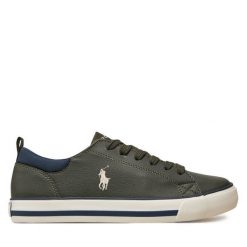 Tenisówki Polo Ralph Lauren. Zielone trampki i tenisówki chłopięce Polo Ralph Lauren, bez wzorów, bez zapięcia. Za 259.99 zł.