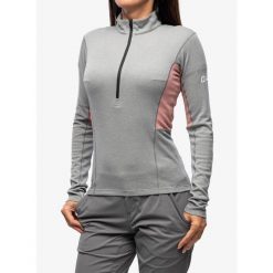 Bluza damska Berghaus MTN Guide LS HZ. Szare bluzy sportowe damskie Berghaus, xs, bez wzorów, bez kaptura, narciarskie. Za 272.99 zł.