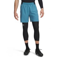 Under Armour Vanish Woven - męskie spodenki sportowe. Niebieskie krótkie spodenki sportowe męskie Under Armour, l, bez wzorów, z materiału, na fitness i siłownię. Za 334.99 zł.