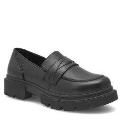 Loafersy Lasocki. Czarne mokasyny damskie Lasocki. Za 199.99 zł.