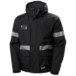 Kurtka narciarska Helly Hansen Tower 19. Czarne kurtki snowboardowe damskie Helly Hansen, bez wzorów, bez kaptura, narciarskie. Za 2,298.00 zł.