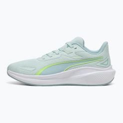 Buty do biegania PUMA Skyrocket Lite. Niebieskie obuwie sportowe damskie Puma, bez wzorów, do biegania. Za 199.99 zł.