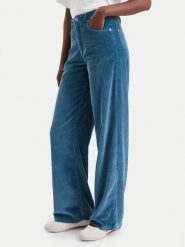 Roxy Spodnie materiałowe Surf Crush ERJNP03727 Niebieski Relaxed Fit. Niebieskie spodnie materiałowe damskie Roxy, xl, bez wzorów, z materiału. Za 339.99 zł.