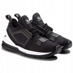 Buty treningowe damskie Puma Ignite Limitless 2 191457 01. Czarne obuwie sportowe damskie Puma, bez wzorów, z gumy. Za 239.00 zł.