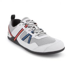 Buty do chodzenia męskie Xero Shoes Prio. Białe buty sportowe męskie XERO SHOES, z materiału, bez zapięcia, na fitness i siłownię. Za 537.00 zł.