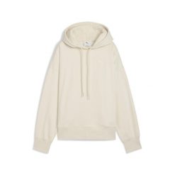 Damska bluza z kapturem HER o kroju oversize PUMA Alpine Snow White. Białe bluzy sportowe damskie Puma, l, bez wzorów, z kapturem, do biegania. W wyprzedaży za 189.00 zł.