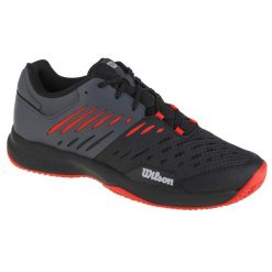 Buty do tenisa męskie, Wilson Kaos Comp 3.0. Czarne buty sportowe męskie Wilson, z materiału, bez zapięcia, tenisowe. Za 369.99 zł.