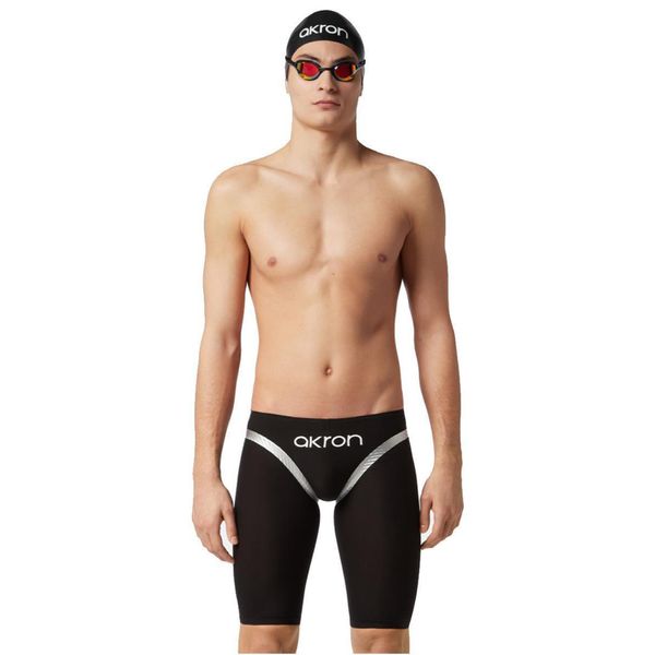 Akron Ultraskin Light Jammer – Czarny – Rozmiar 20. Czarne kąpielówki męskie AKRON, m, bez wzorów, do pływania. Za 4,424.65 zł.