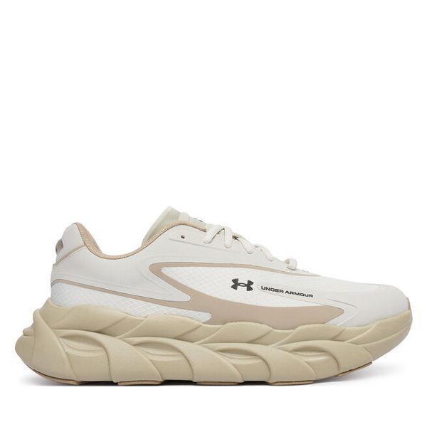 Buty do biegania Under Armour. Brązowe buty sportowe męskie Under Armour, bez zapięcia, do biegania. Za 461.99 zł.