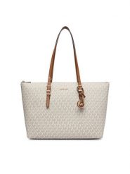 MICHAEL Michael Kors Torebka 30T6GQNT9B Kremowy. Białe torebki do ręki damskie MICHAEL Michael Kors, bez wzorów, ze skóry, bez dodatków. Za 1,239.00 zł.