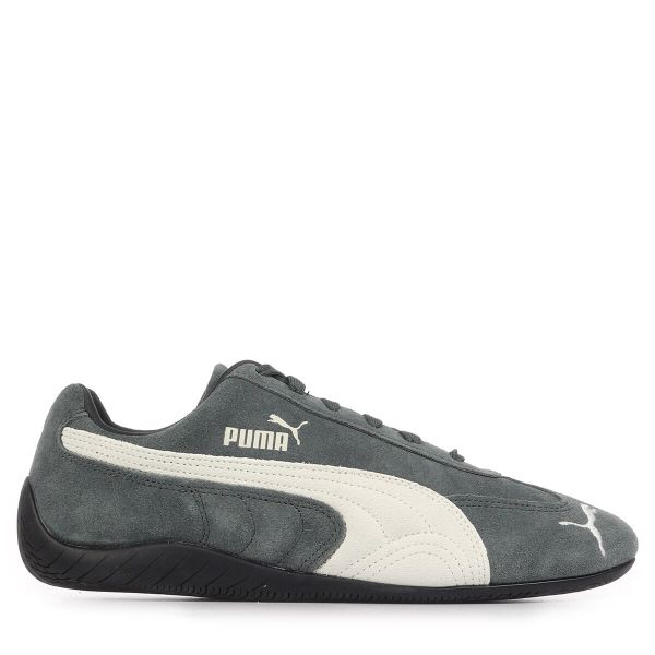 Buty PUMA Speedcat OG Noir. Szare eleganckie półbuty Puma, z gumy, eleganckie, bez zapięcia. Za 569.45 zł.