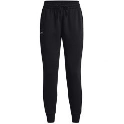 Polarowe Spodnie Joggery Under Armour Ua Rival Damskie. Białe spodnie dresowe damskie Under Armour, s, bez wzorów, z polaru. Za 345.00 zł.