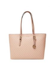 MICHAEL Michael Kors Torebka Quinn 30T5GQNT9V Różowy. Czerwone torebki do ręki damskie MICHAEL Michael Kors, bez wzorów, ze skóry, bez dodatków. Za 889.99 zł.