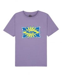 Koszulka z krótkim rękawem dla Chłopcy STARFISH STAMP Fioletowy. Fioletowe t-shirty dla chłopców Quiksilver, bez wzorów, z bawełny, bez ramiączek. Za 37.50 zł.