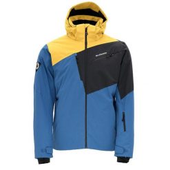 Męska kurtka narciarska Blizzard Leogang 10.000mm. Czarne kurtki męskie BLIZZARD, m, bez wzorów, bez kaptura. W wyprzedaży za 719.99 zł.