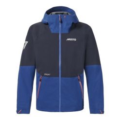 Kurtka żeglarska męska Musto BR3 Sport. Niebieskie kurtki męskie Musto, l, bez wzorów, z materiału, klasyczne, bez kaptura. Za 1,259.00 zł.