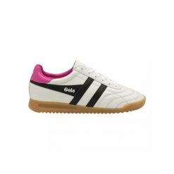 Chaussures Femme Gola CLB410 Blanc Blanc Gola. Białe obuwie sportowe damskie Gola, bez wzorów. Za 510.50 zł.