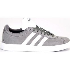 Szare Adidas Vl Court 2.0 B43807. Szare trampki i tenisówki damskie Adidas, bez wzorów, sportowe, bez zapięcia. W wyprzedaży za 319.00 zł.