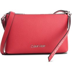 Torebka CALVIN KLEIN - Neat Ew Crossbody K60K604418 626. Czerwone listonoszki damskie marki Calvin Klein, ze skóry ekologicznej. Za 449.00 zł.