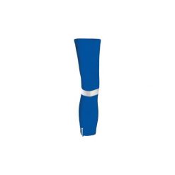 Getry Hokejowe Senior Nieb. Niebieskie legginsy sportowe męskie OROKS, z materiału. Za 59.99 zł.