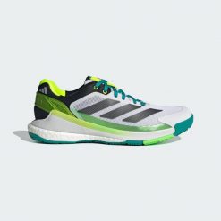 Buty Crazyquick BOOST Padel. Białe buty sportowe męskie Adidas, z materiału, bez zapięcia, tenisowe. Za 699.00 zł.