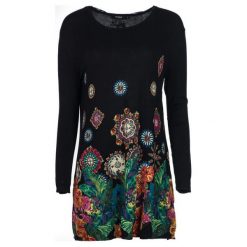 Desigual Sweter Damski Diane S, Czarny. Swetry damskie marki Desigual. W wyprzedaży za 335.00 zł.