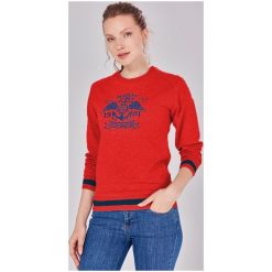 Jimmy Sanders Bluza Damska S Czerwona. Czerwone bluzy damskie Jimmy Sanders, s, bez wzorów, bez kaptura. Za 109.00 zł.