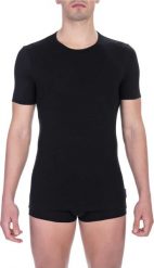 Bikkembergs Koszulka T-shirt marki Bikkembergs model BKK1UTS01SI kolor Czarny. Bielizna męski. Sezon: Cały rok M. Czarna t-shirty męskie Bikkembergs, m, bez wzorów, bez kołnierzyka. Za 72.74 zł.